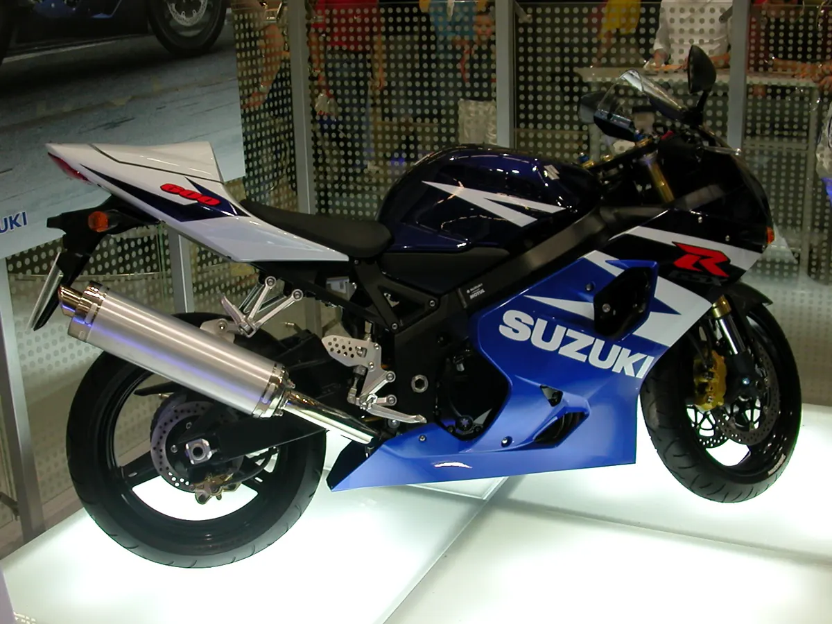 Suzuki GSX-R600 2004 модельного року на виставці
